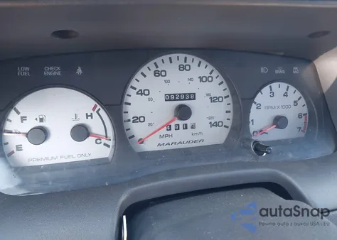 2004 Mercury Marauder from USA, damaged, VIN 2MHHM79VX4X652289